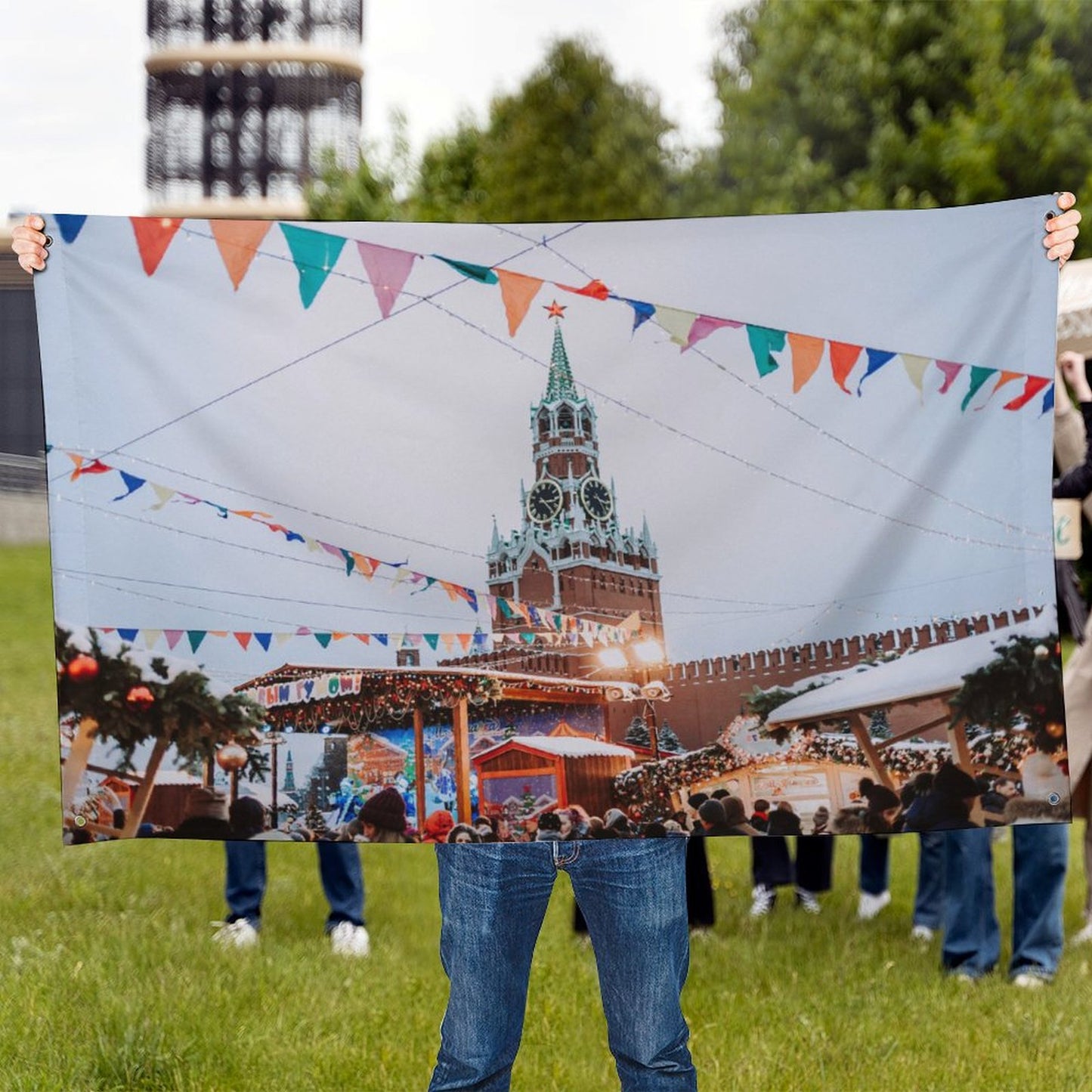Custom All-Weather Flag | Personalized Photo Garden & House Banner