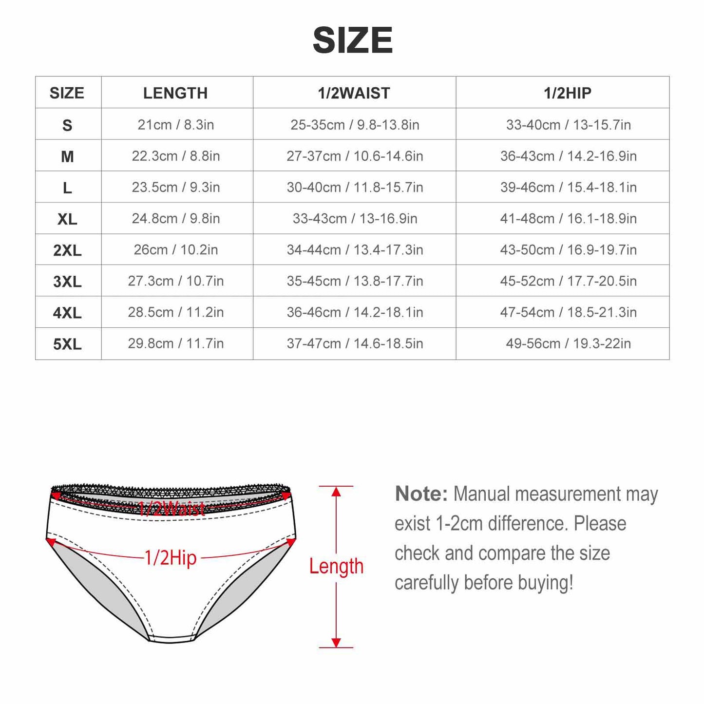 Custom Lace Panties for Her | Personalized Photo Underwear Gift