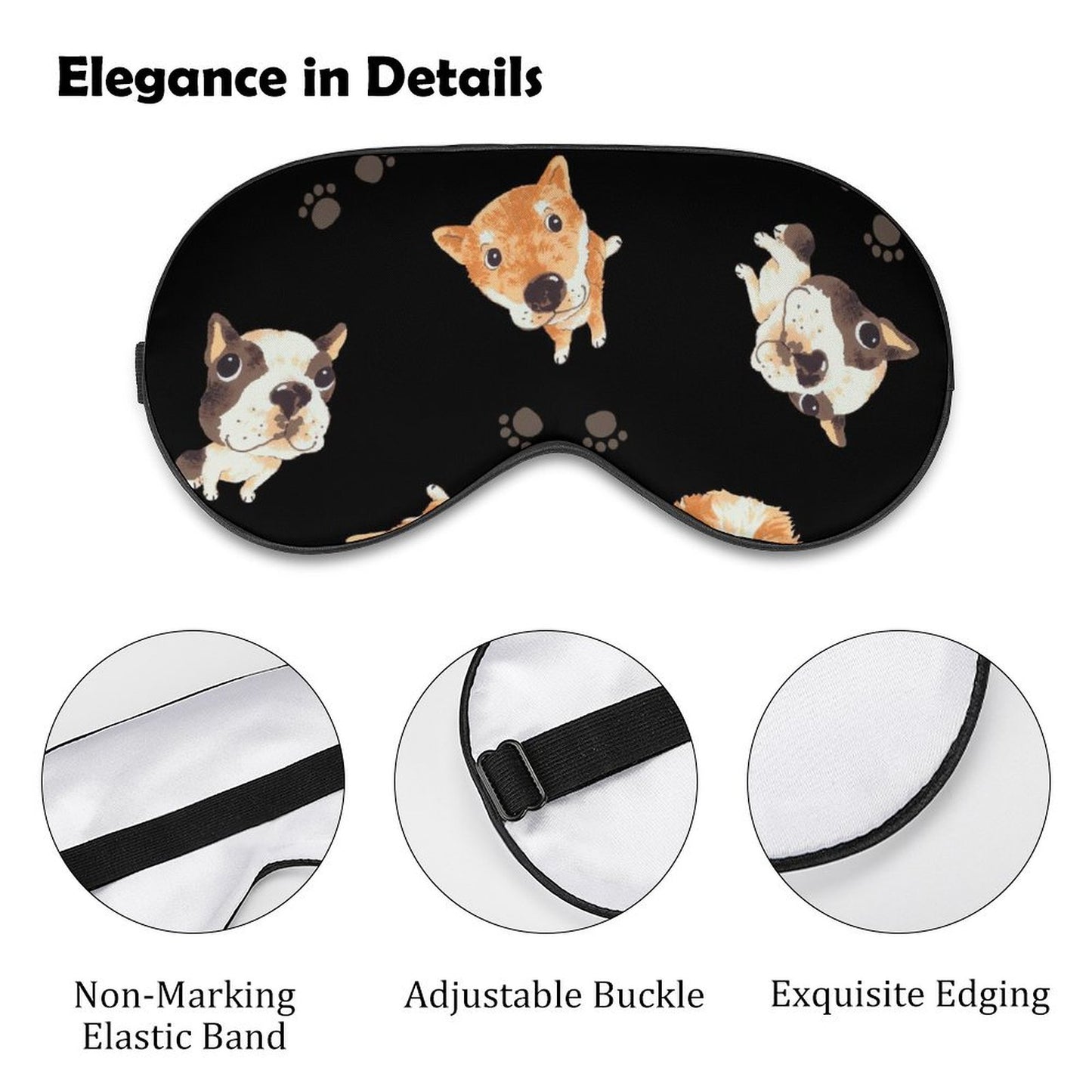 Custom Sleep Mask | Personalized Eye Mask for Travel & Sleep