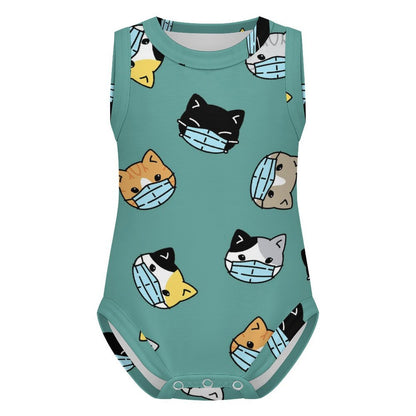 Custom Baby Romper | Personalized Sleeveless Bodysuit