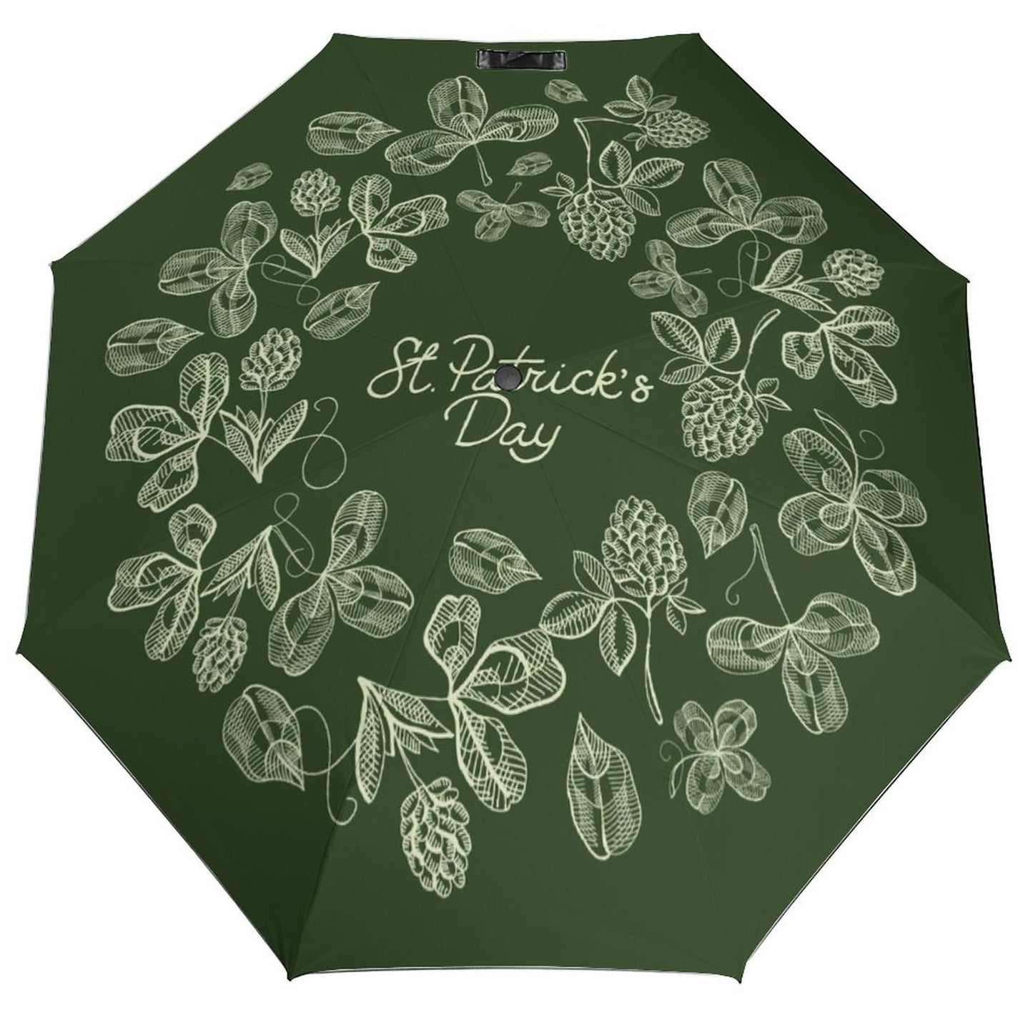 Custom Automatic UV Umbrella | Windproof Black Glue Sunshade