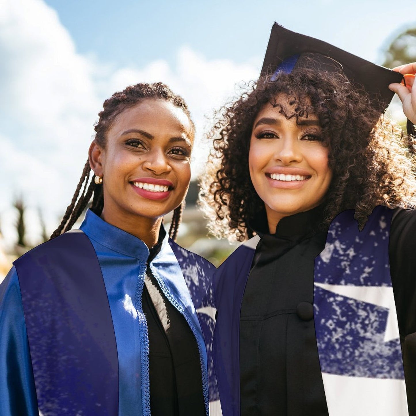 Custom Graduation Stole | Personalized with Your Photos, Logo & Year