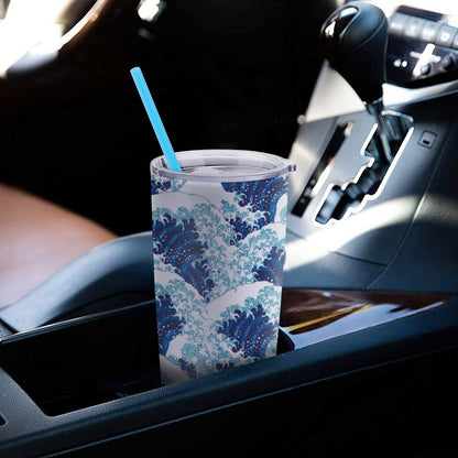 Custom 20oz Plastic Car Tumbler with Leak-proof Lid | Lightweight Travel Cup