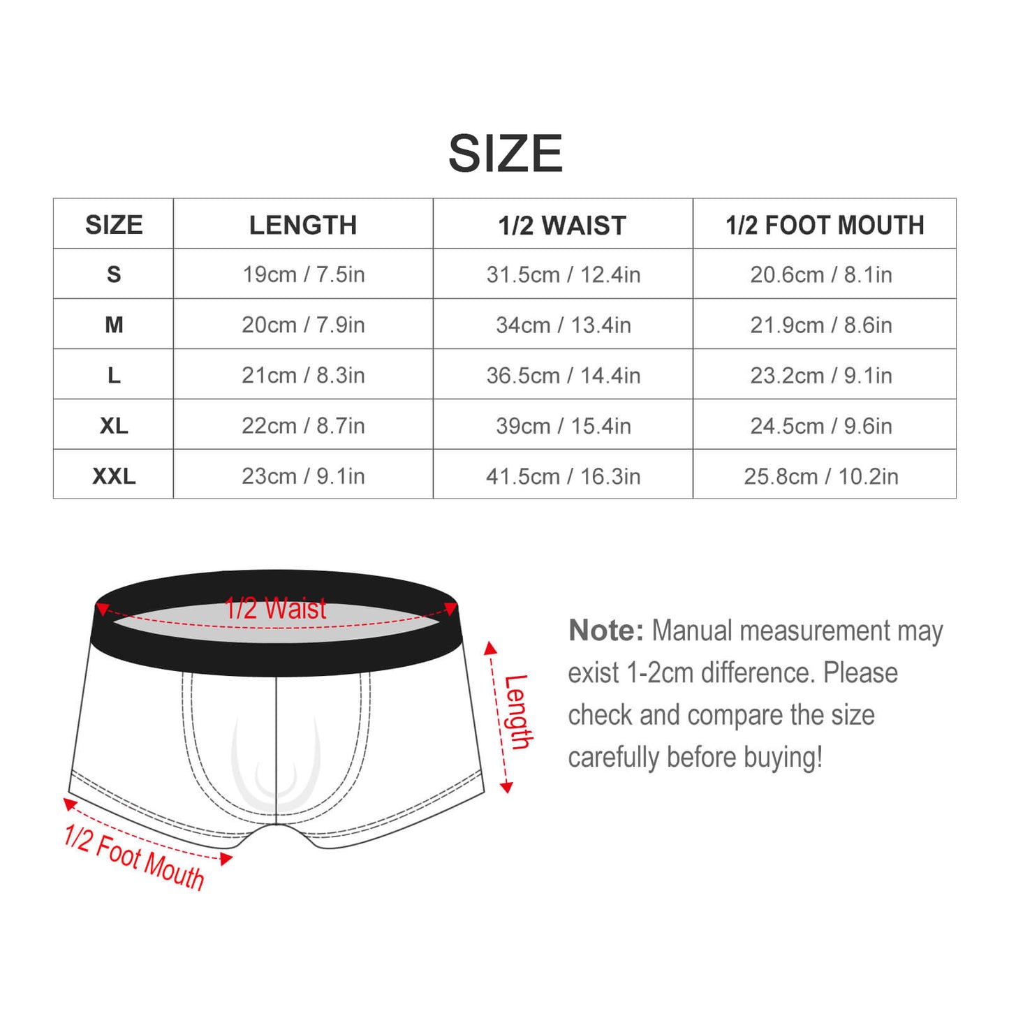 Custom Face Briefs | Personalized Photo Underwear for Him