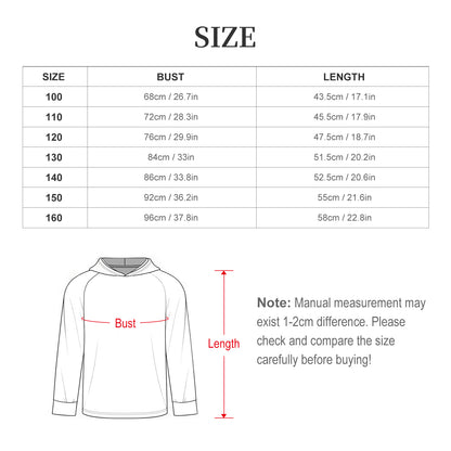 Custom Youth Raglan Pullover Hoodie