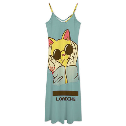 Custom Cami Maxi Dress | Personalized Long Slip Dress for Her