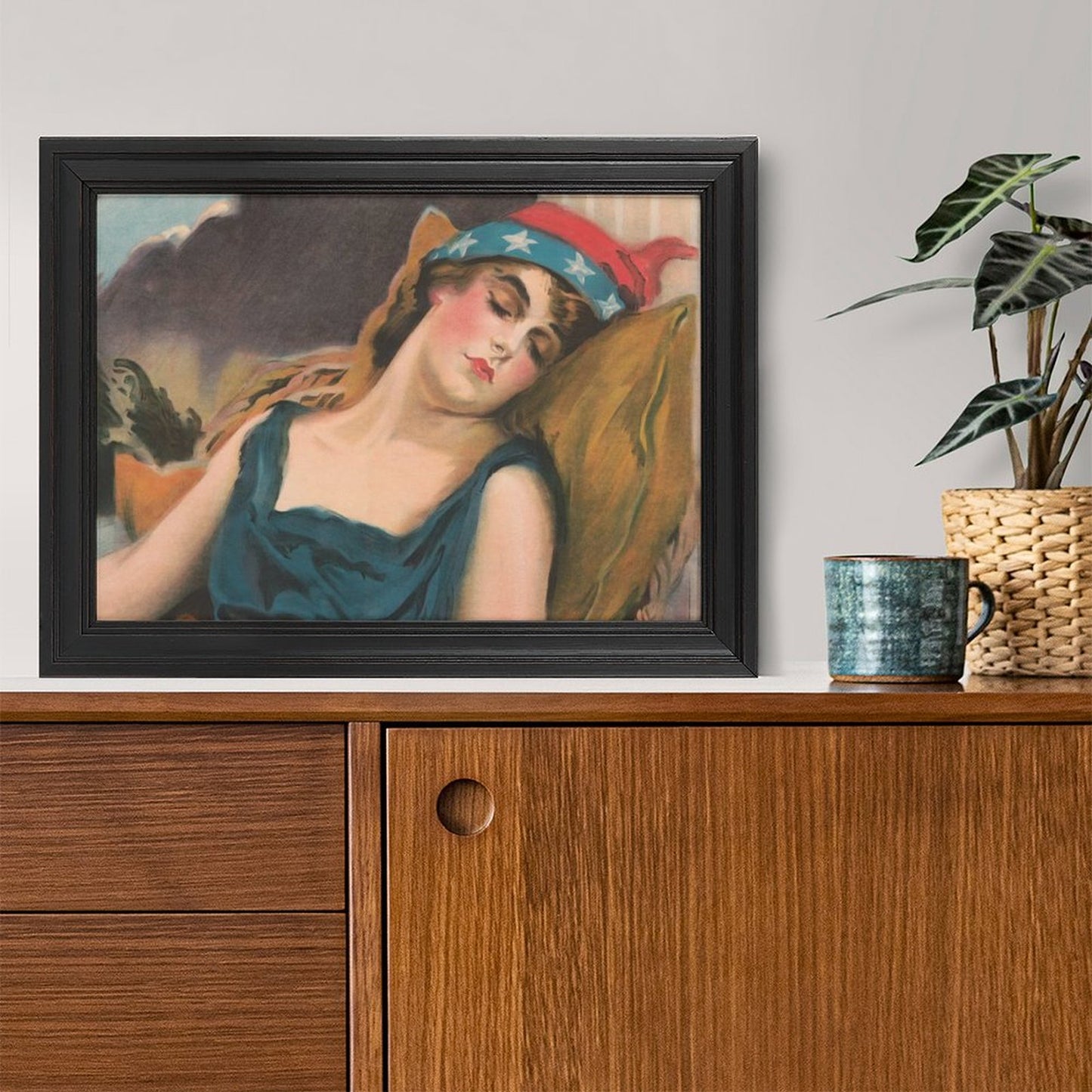 Custom Horizontal Framed Canvas | European-Style Wall Art Print