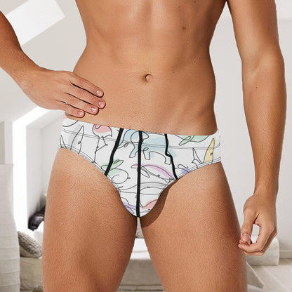 Custom Men's Trunks | Personalized Low-Rise Photo Underwear