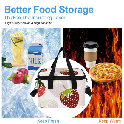 Custom Insulated Lunch Bag | Personalized Cooler Tote with Your Photo