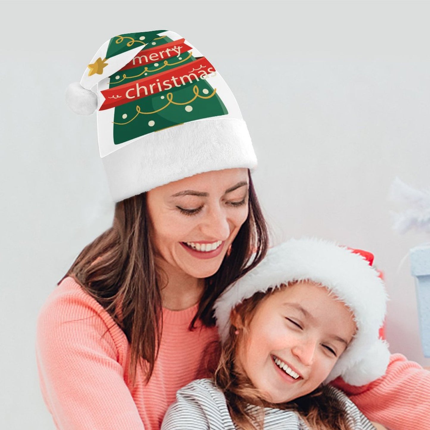 Design a Custom Santa Hat | Your Photo or Logo for Holiday Parties