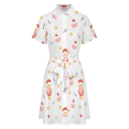 Custom Shirt Dress for Women | Personalized Photo Dress (XS-6XL)