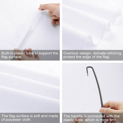 Custom Hand Flags | Personalized for Sports, Concerts & Events