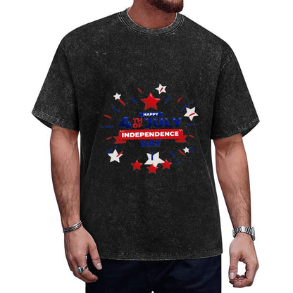 Custom T Shirts for Men -Made in USA-Customized T Shirts with Photo Logo Text,Personalized Shirts Front Print