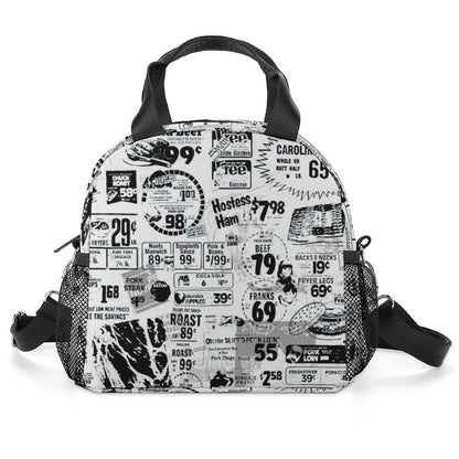 Custom Insulated Crossbody Lunch Bag | Hands-Free Adjustable Tote