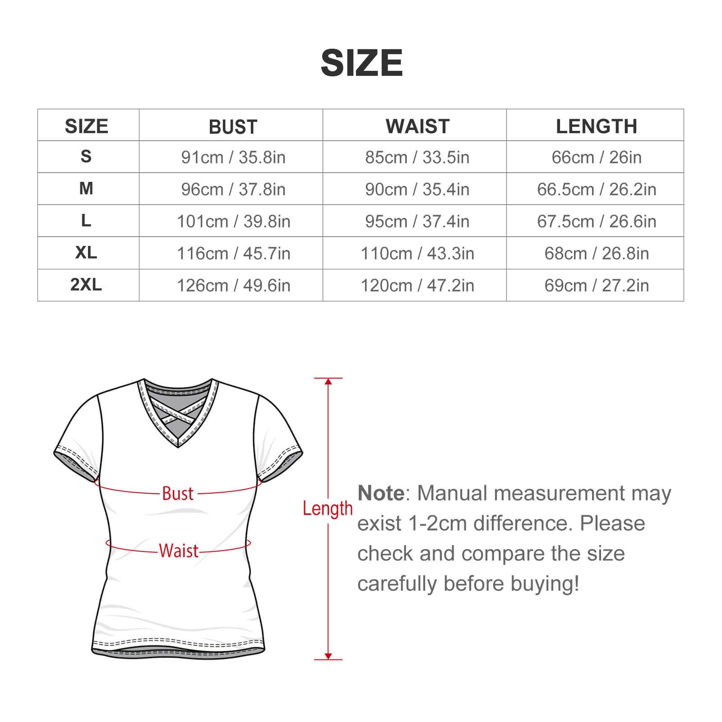 Custom Cross-Front V-Neck T-Shirt | Personalized Milk Silk Summer Top