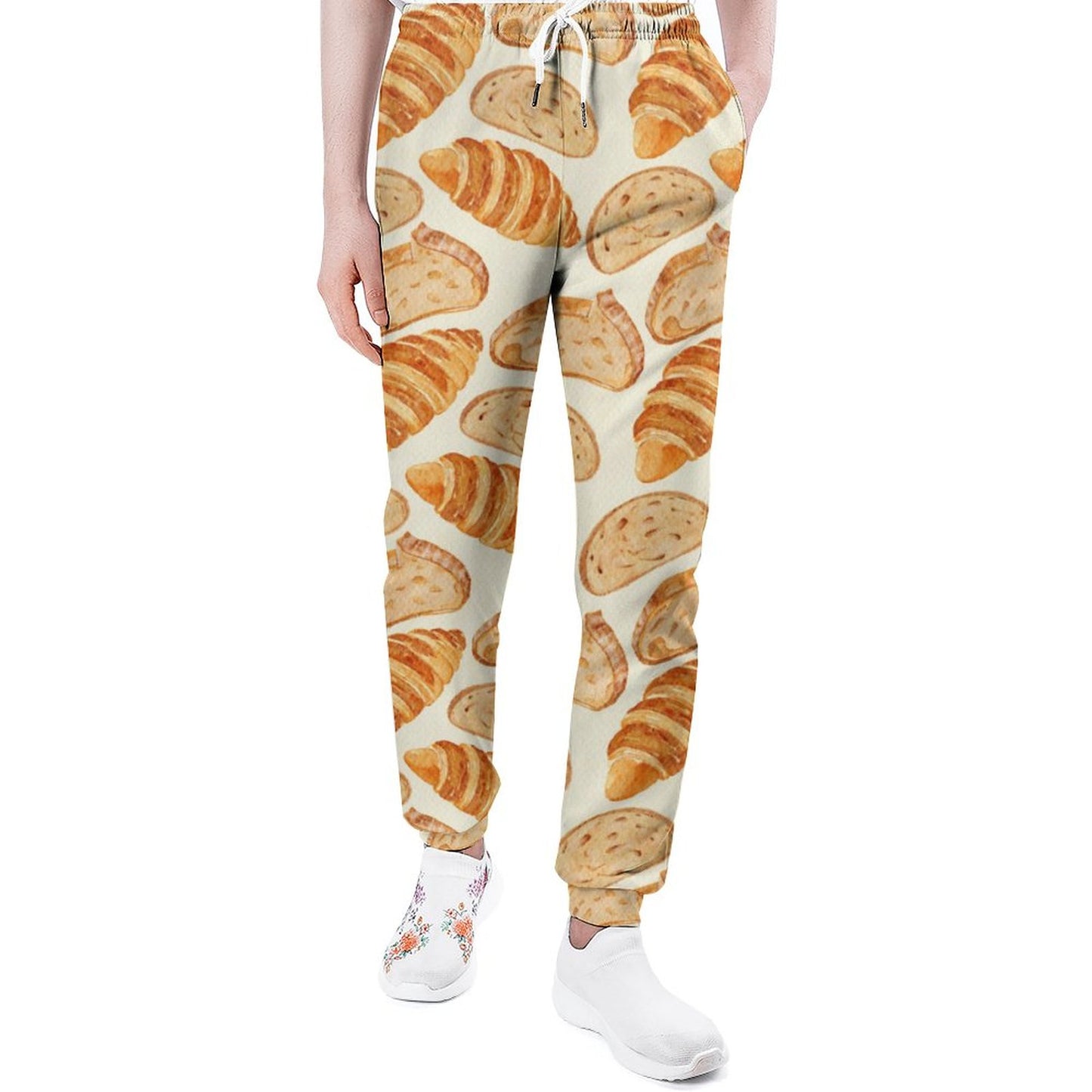 Custom All-Over Print French Terry Joggers | Breathable Streetwear Sweatpants