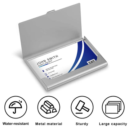 Custom Business Card Holder | Personalized Aluminum Case