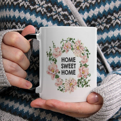 Custom Inner Color Mug | Personalized Photo Ceramic Coffee Mug 11oz | Heat Transfer Print