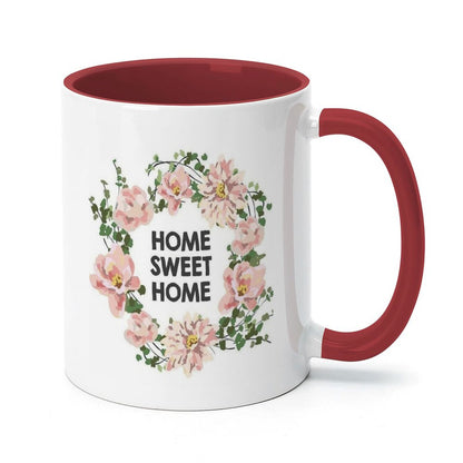 Custom Inner Color Mug | Personalized Photo Ceramic Coffee Mug 11oz | Heat Transfer Print