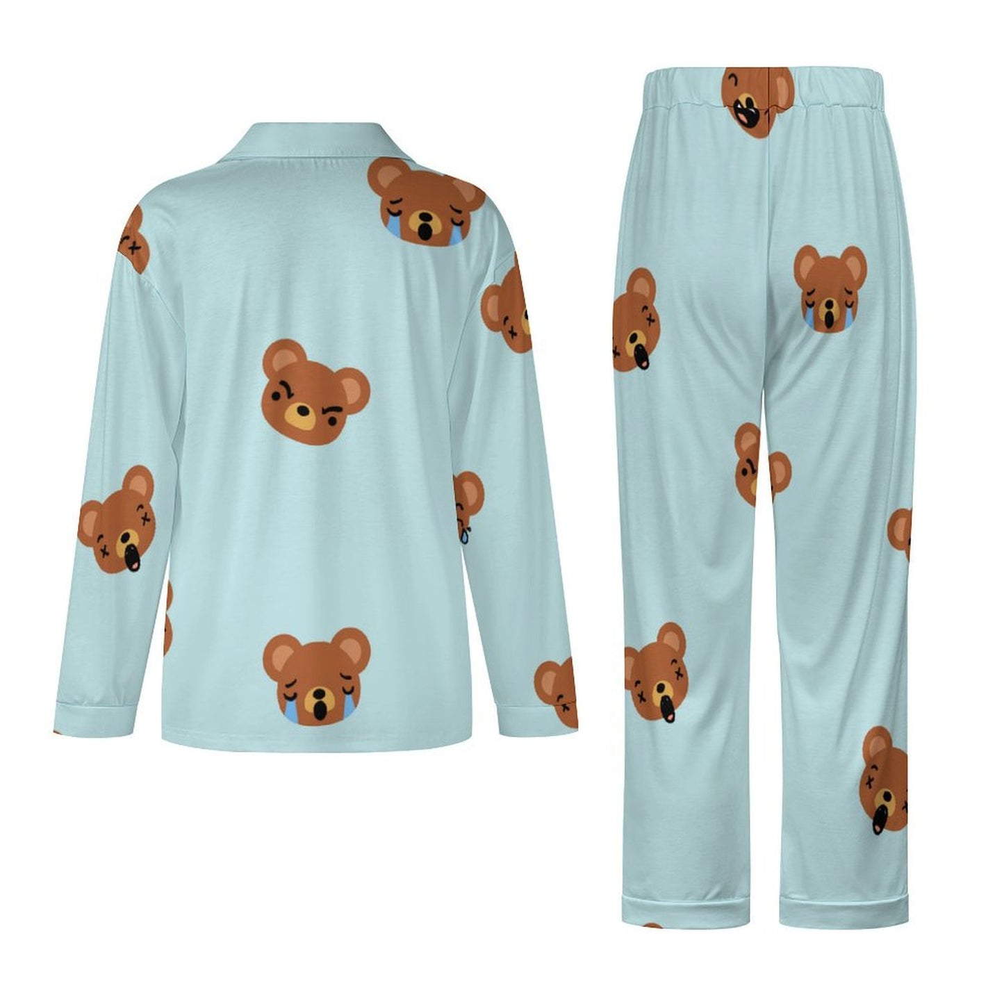 Custom Pajama Set for Women | Personalized Cuban Collar Loungewear