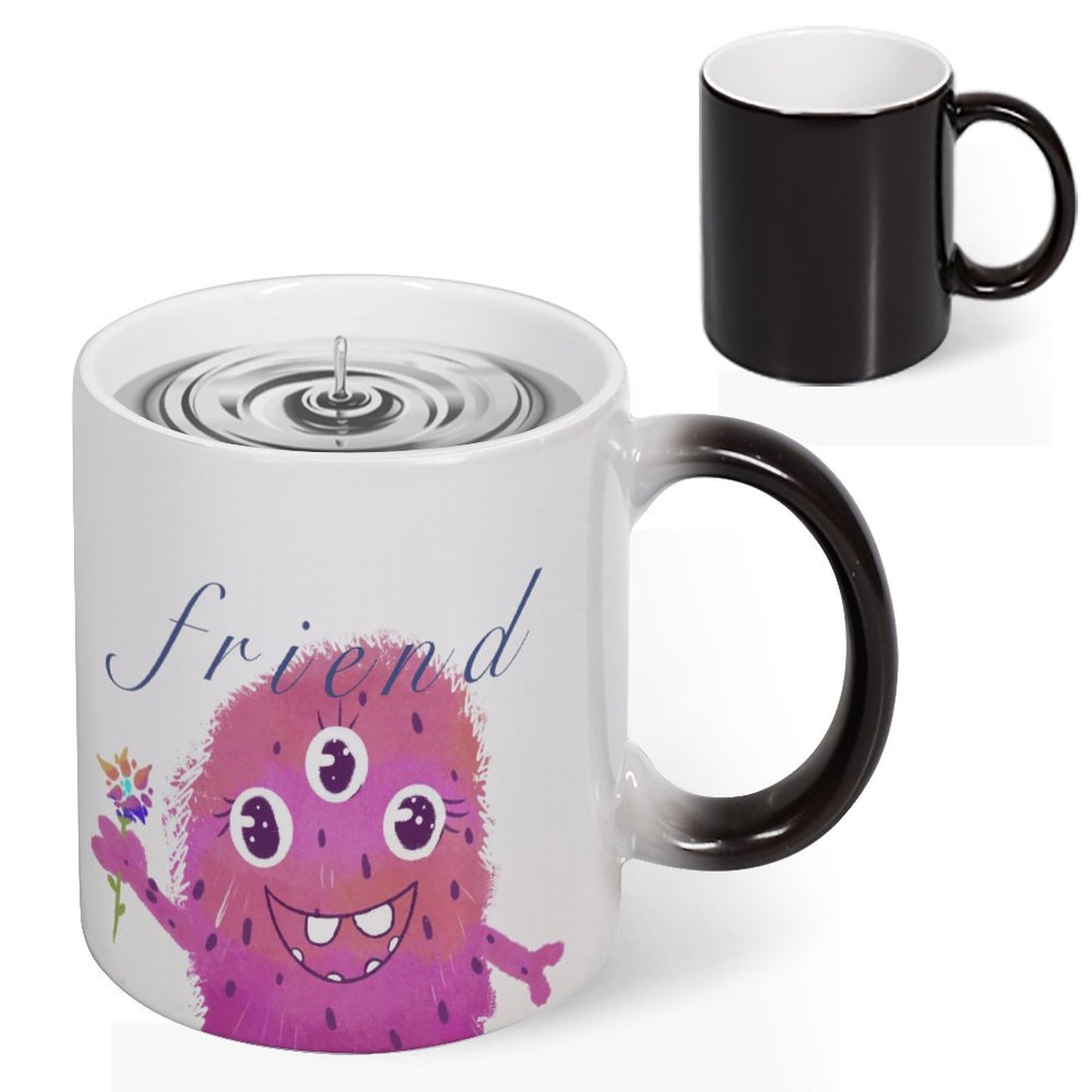 Custom Color Changing Photo Mug | Heat-Reveal Surprise