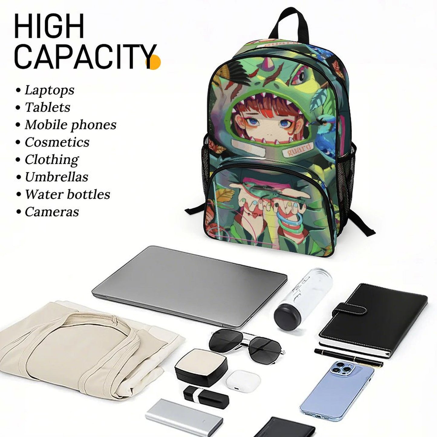 Personalized Kids Backpack | Custom Waterproof Oxford School Bag