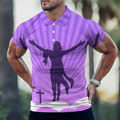 Custom Men's Performance Polo Shirt | Quick-Dry, Breathable Fabric