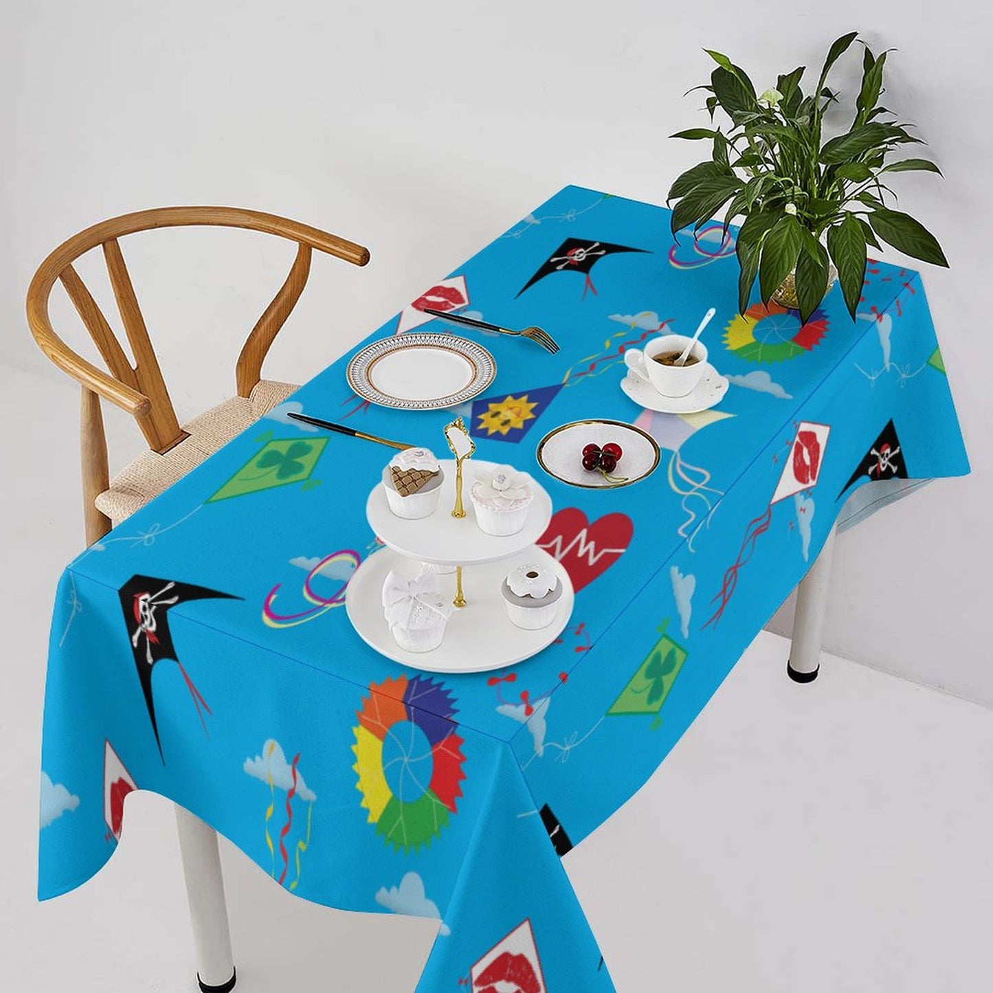 Custom Linen Tablecloth | Personalized Photo & Dining Decor