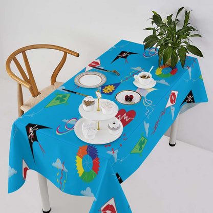 Custom Linen Tablecloth | Personalized Photo & Dining Decor