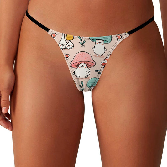 Custom Thong Underwear | Personalized Yoga Cloth Seamless Thong