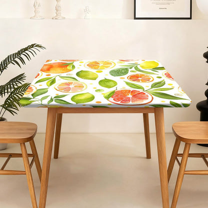 Custom Fitted Square Tablecloth for Patio, Dining & Events