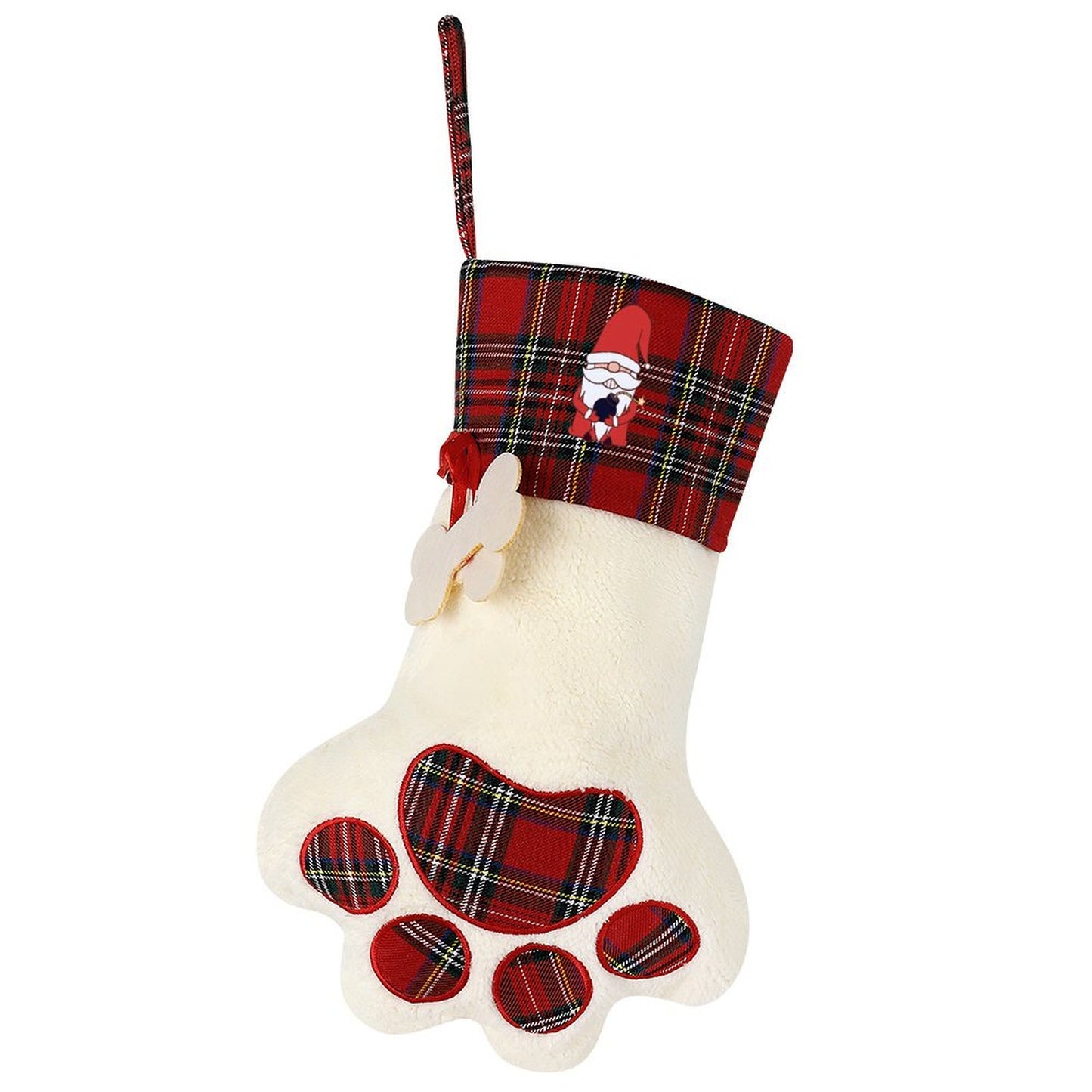 Create a Custom Dog Christmas Stocking | Your Pet's Photo & Name