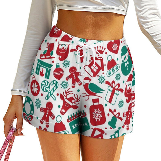 Custom High-Waist Shorts | UPF 50+ Cooling Yoga & Running Shorts