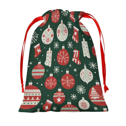Custom Plush Drawstring Bag - Personalized Velvet Gift Pouch