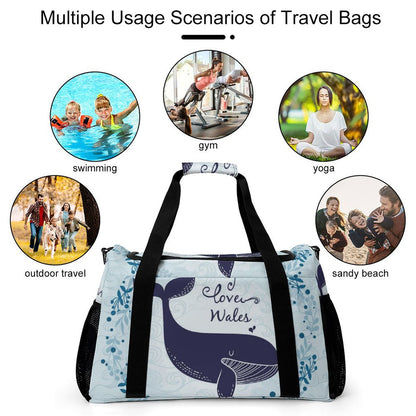 Custom Cavalry Twill Duffel | Personalized Weekend Bag