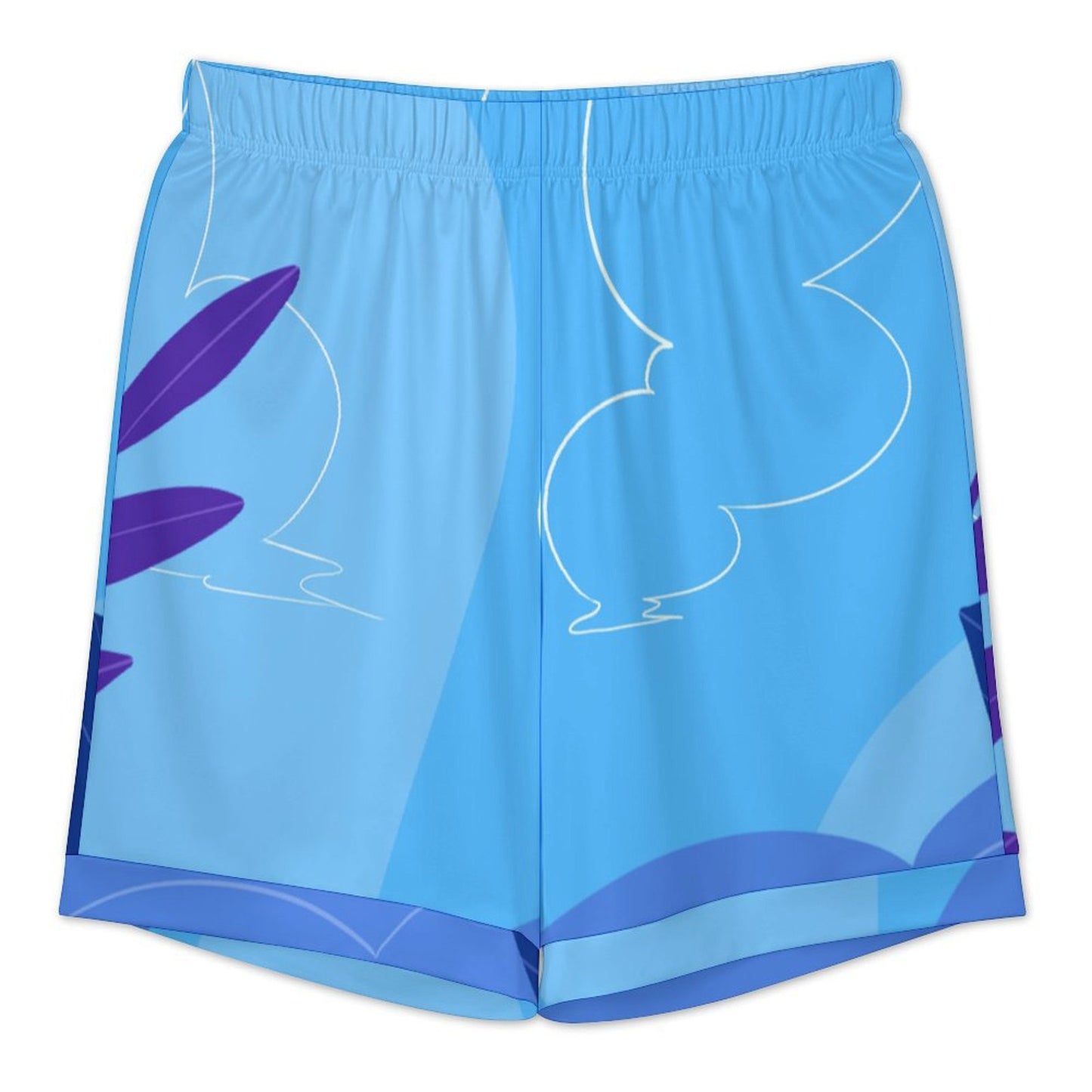 Custom Men's V-Neck Pajama Set | Personalized Photo Lounge Shorts