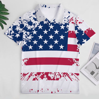 Custom Men's Ice Silk Polo | Personalized Performance Fit Shirt