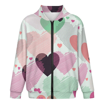 Custom Youth Zip Hoodie | Personalized Breathable Sweatshirt for Teens