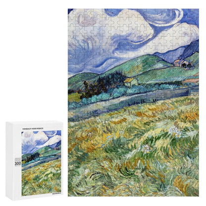 Custom Portrait Puzzle | Your Photo on a Vertical Wooden Jigsaw