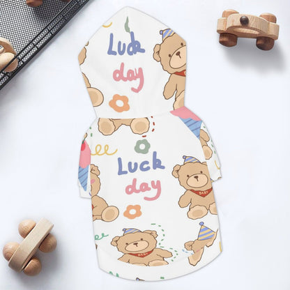 Custom Small Size Pet Hoodie with Breathable Soft Fabric for Summer