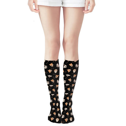 Custom Printed Hosiery | Design Your Own Sheer Tights & Socks