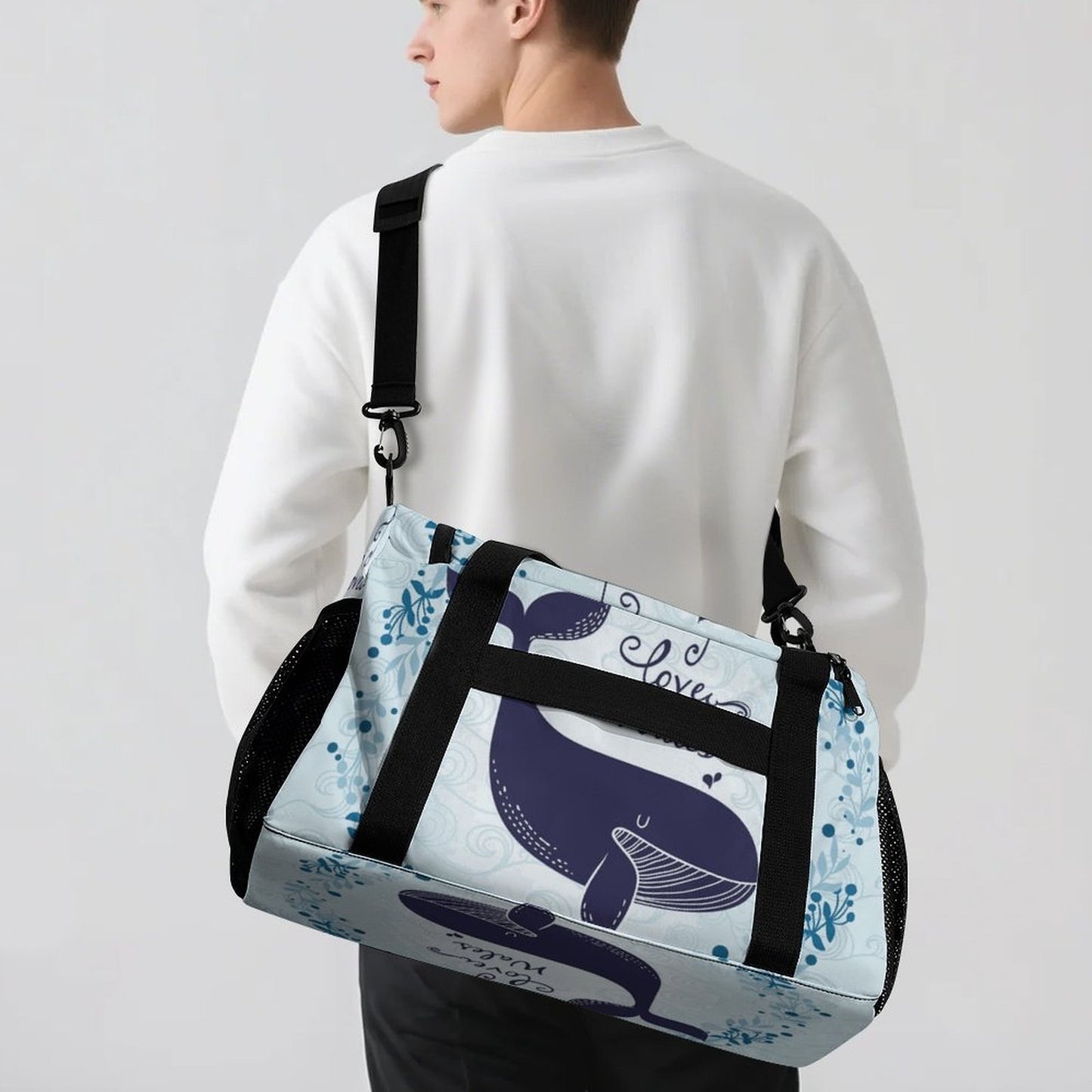 Custom Cavalry Twill Duffel | Personalized Weekend Bag