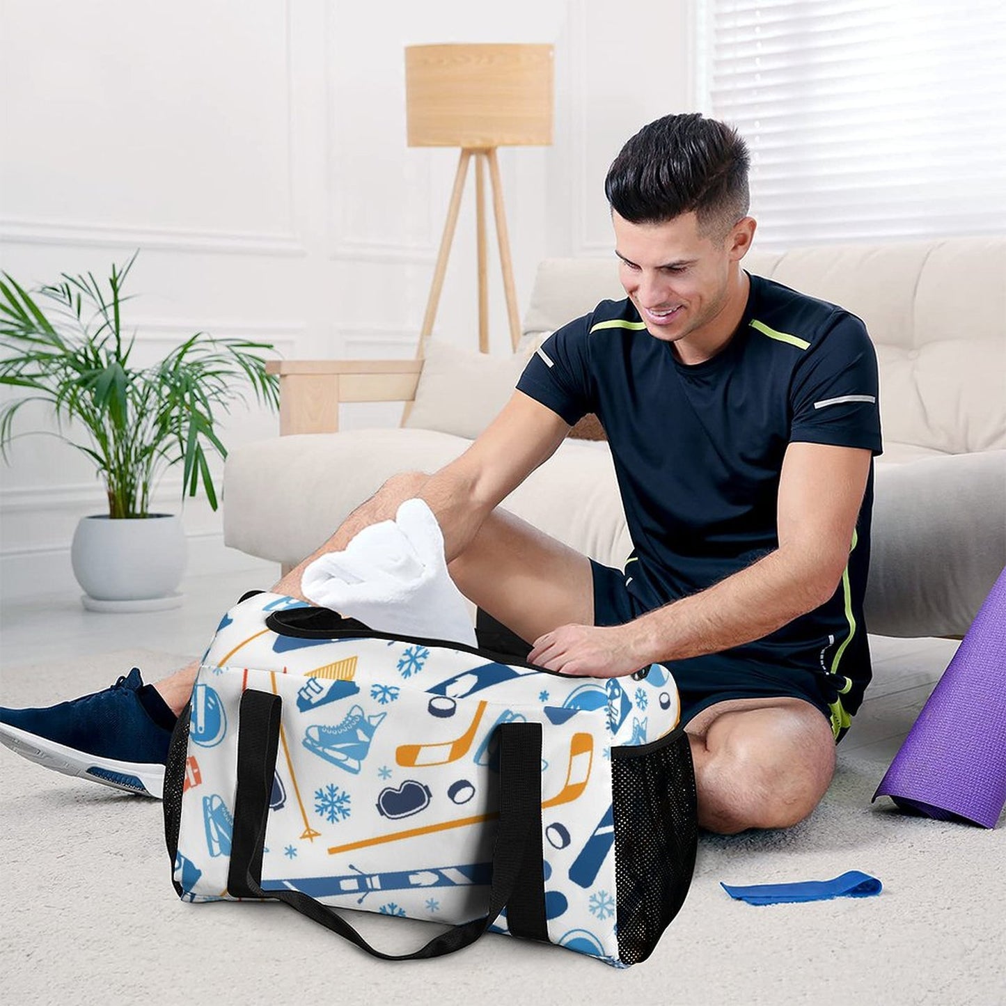 Customizable Travel Duffel Bag | Personalized Photo Weekender