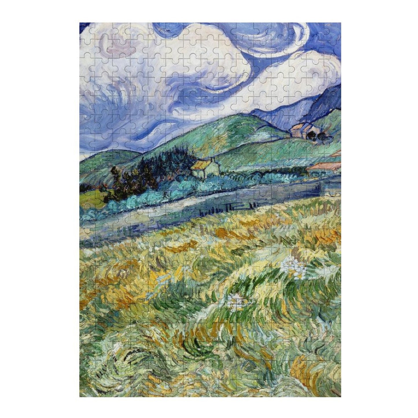 Custom Portrait Puzzle | Your Photo on a Vertical Wooden Jigsaw