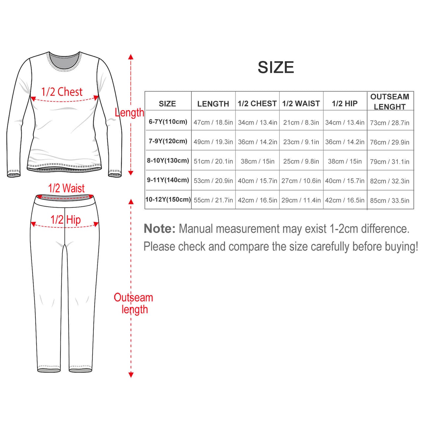 Custom Girls 2-Piece Set | Personalized Kids Loungewear