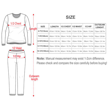 Custom Girls 2-Piece Set | Personalized Kids Loungewear