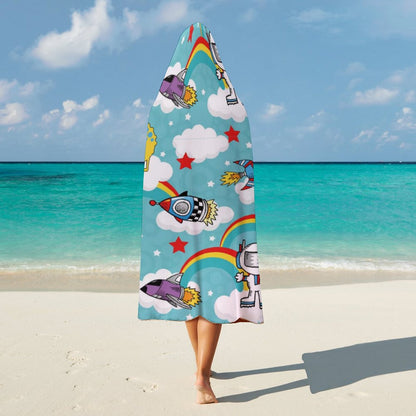 Custom Hooded Blanket | Personalized Wearable Photo Throw