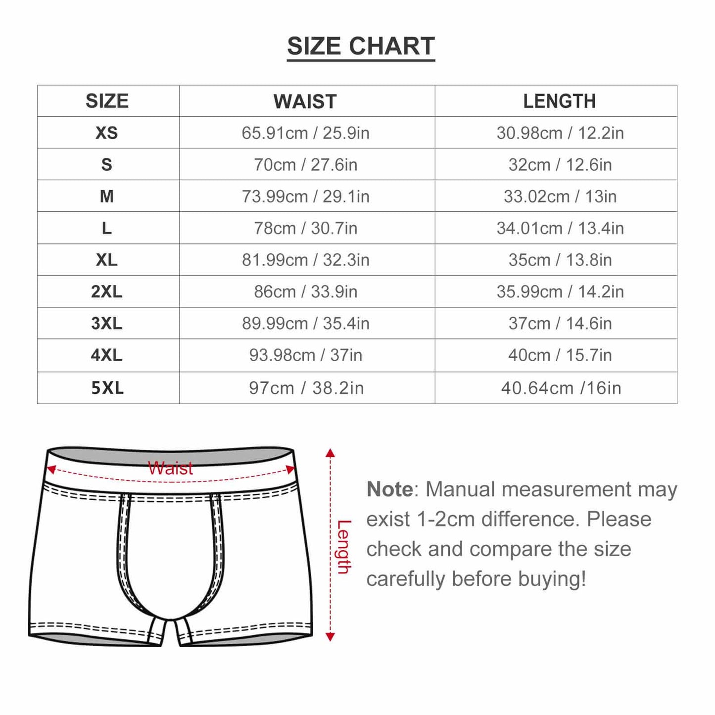 Custom Men's Underwear with Photo | Personalized Boxer Briefs Gift