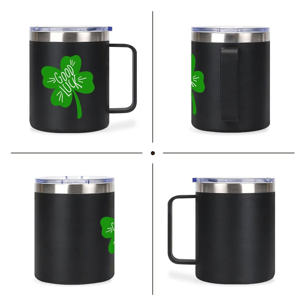 Personalized 12oz Stainless Steel Mug with Custom Print