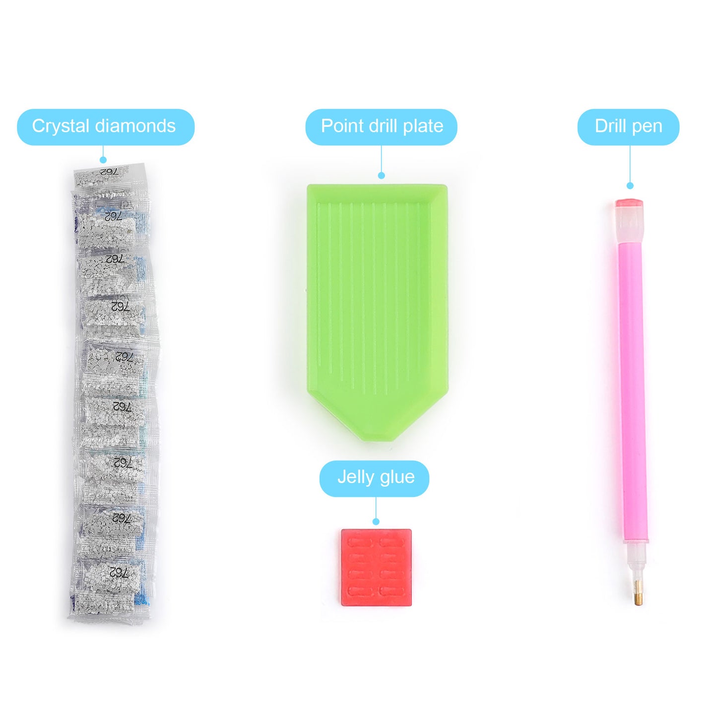 Custom Framed Diamond Painting | Square Drill Kit from Your Photo